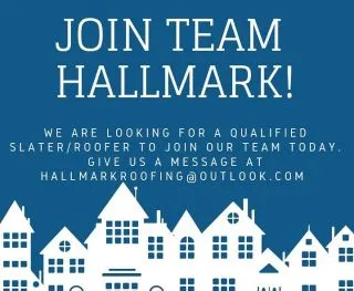 As we expand our business we are looking for a new team member to join team Hallmark!
We offer a very competitive salary and a chance to work alongside our Lead workers and pick up a few extra skills 🔨💪
Message Daryl with applications at, hallmarkroofing@outlook.com or give us a message through our social media platforms.